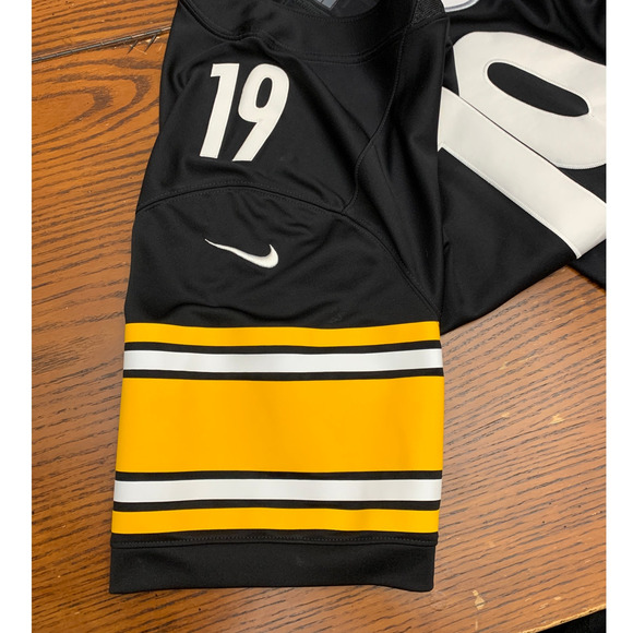 Nike Pittsburgh Steelers NFL Jersey XL JuJu Smith-Schuster Dri Fit On Field Logo - Picture 10 of 16